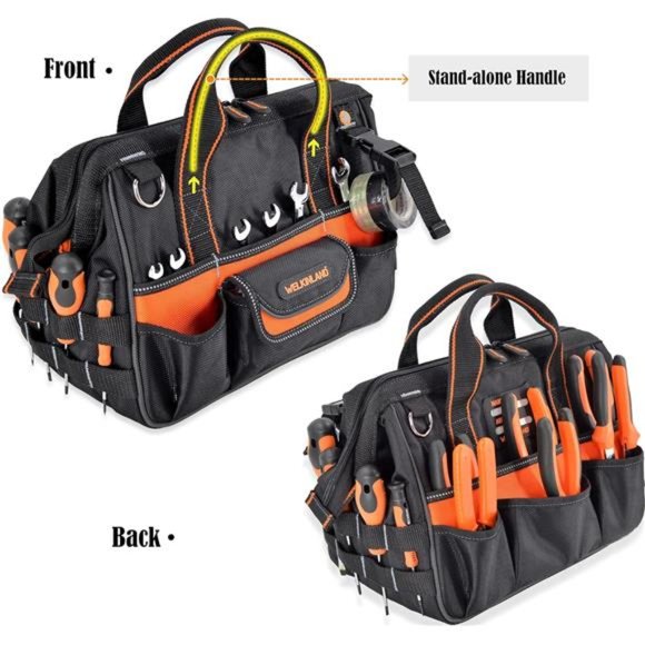 13-Inch Small Tool Bag, HVAC Tool bag Organizer For Men - Picture 4 of 6